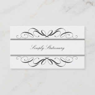 Simply Stationary Calligraphy Business Card