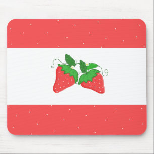 Simply Strawberries Mouse Pad
