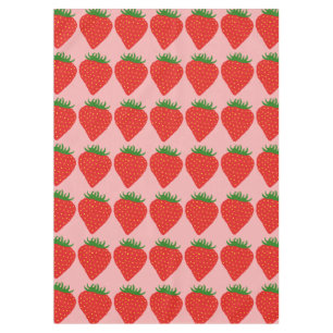 Simply Strawberry custom table cloths