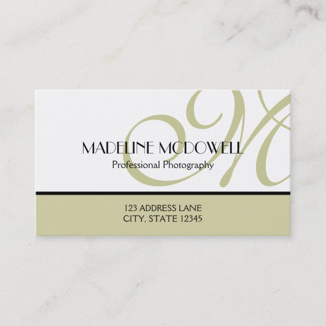 Simply Successful Business Card (Front)