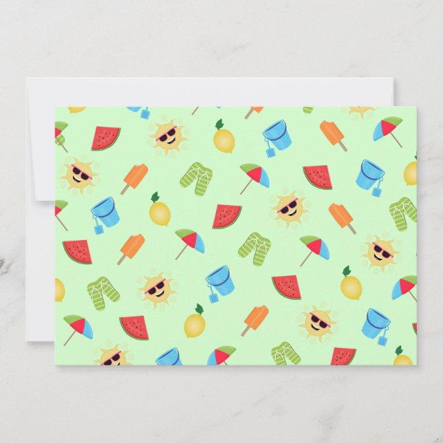 Simply Summer Invitation (Front)