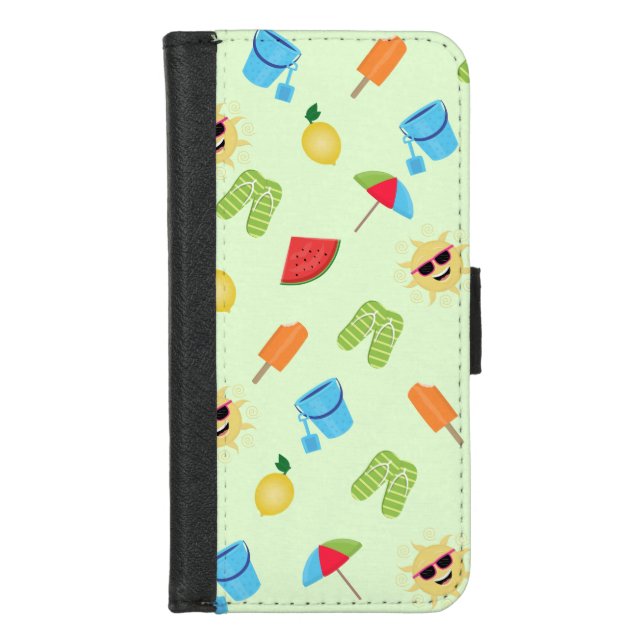 Simply Summer iPhone Wallet Case (Front)