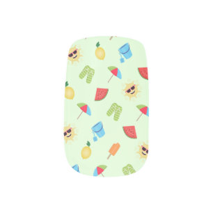 Simply Summer Minx Nail Art
