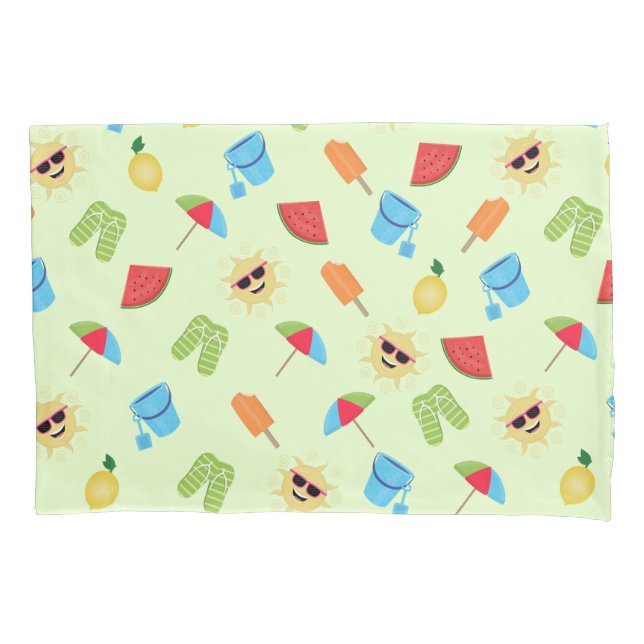 Simply Summer Pillow Case (Front)