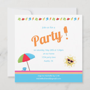 Simply Summer Save The Date