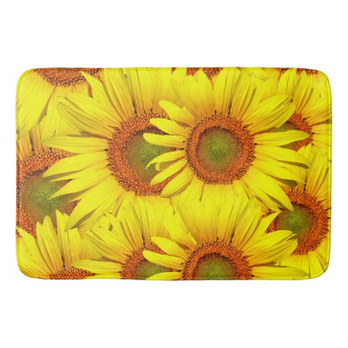 Simply Sunflowers Bathroom Mat