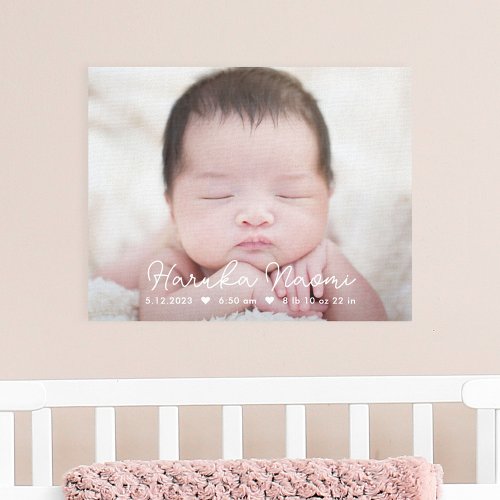 Simply Sweet Baby Nursery Wrapped Canvas Art