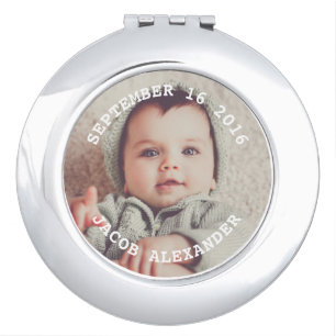 Simply Sweet Baby Photo Compact Mirror