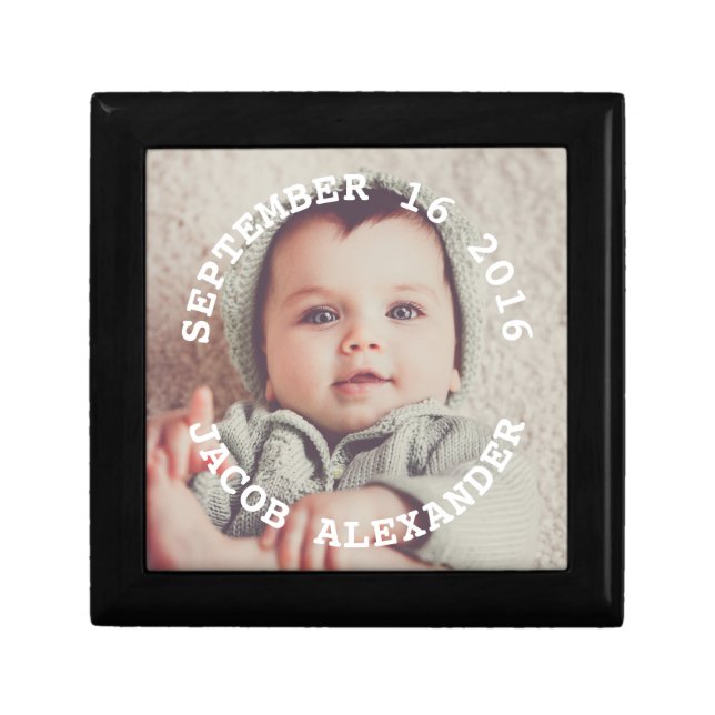 Simply Sweet Baby Photo Gift Box (Front)