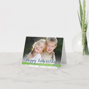 Simply Sweet Fathers Day Photo Card