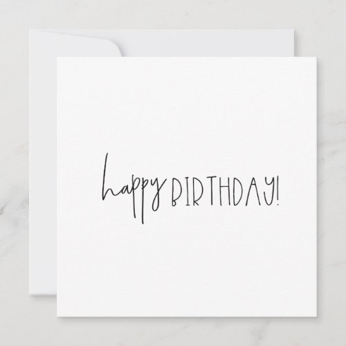 Simply Sweet Happy Birthday Wish Card