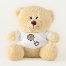 Simply Sweet Rattle Teddy Bear