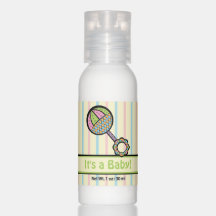 Simply Sweet Rattle Travel Bottle Favors