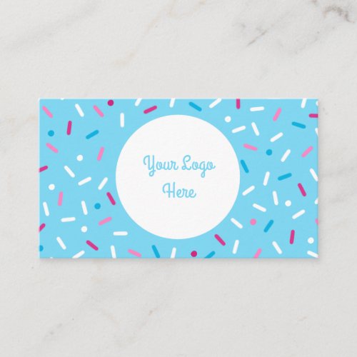 Simply Sweet Sprinkle covered Professional Business Card