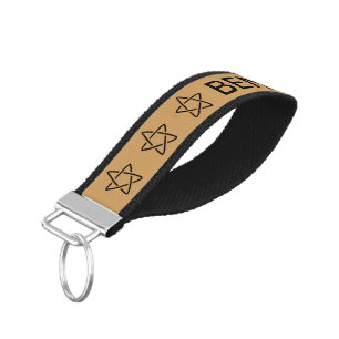 Simply Symbol Pentagram + your Colors & Ideas Wrist Keychain