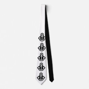 Simply Symbols - ANCHOR + your ideas Neck Tie