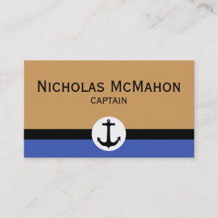 Simply Symbols - ANCHOR + your text & ideas Business Card