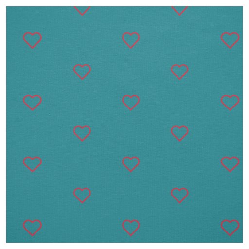 Simply Symbols - HEARTS + your ideas Fabric