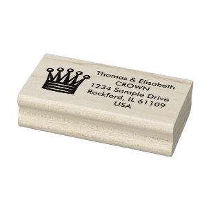 Simply Symbols / Icons - CROWN + ideas Rubber Stamp