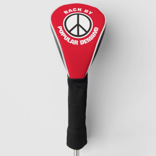 Simply Symbols  Icons _ PEACE  ideas Golf Head Cover