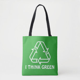 Simply Symbols / Icons - RECYCLING + ideas Tote Bag