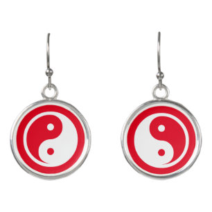 Simply Symbols / Icons - YIN & YANG + ideas Earrings