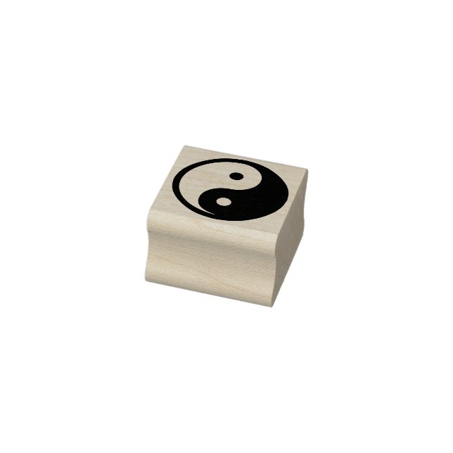 Simply Symbols / Icons - YIN & YANG + ideas Rubber Stamp (Stamp)