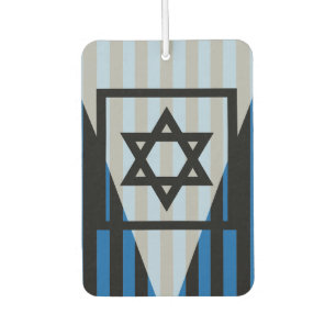 Simply Symbols - STAR OF DAVID + your ideas Air Freshener