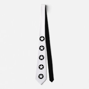 Simply Symbols Stars black Dots + your ideas Tie