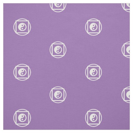 Simply Symbols - YIN & YANG + your ideas Fabric