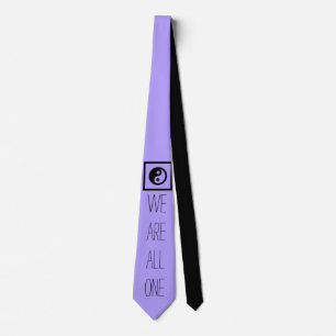 Simply Symbols - YIN & YANG + your ideas Neck Tie