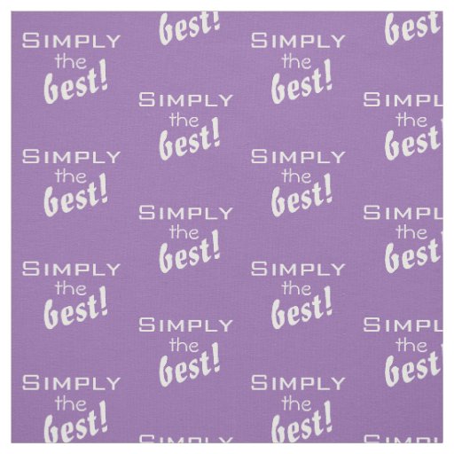 Simply text design / change in your ideas fabric