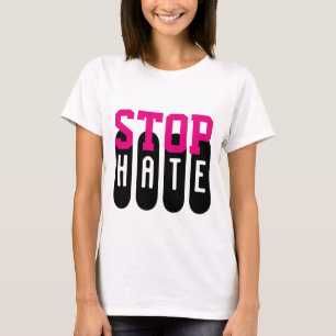 Simply text design "STOP HATE" T-Shirt