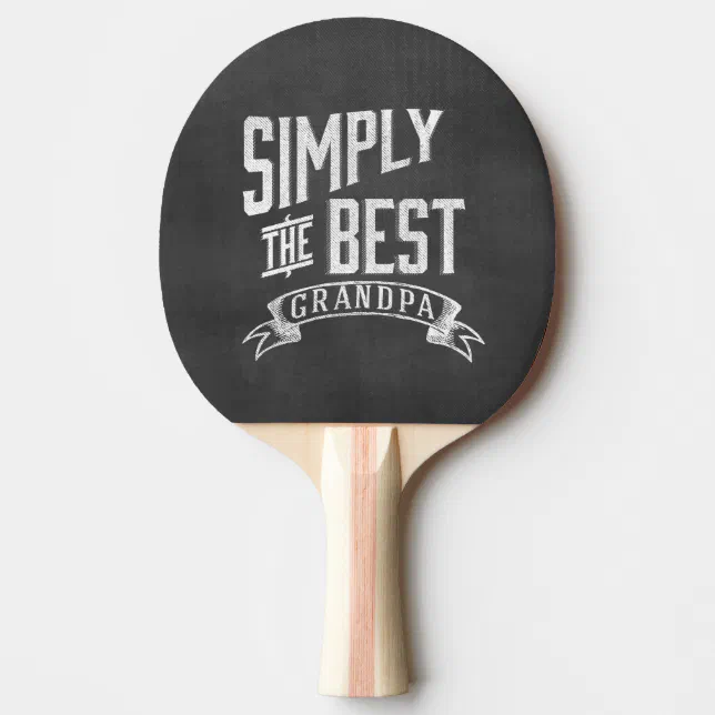 Simply the best Grandpa Ping-Pong Paddle | Zazzle