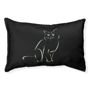 Simply White Kitty Cat Pet Bed