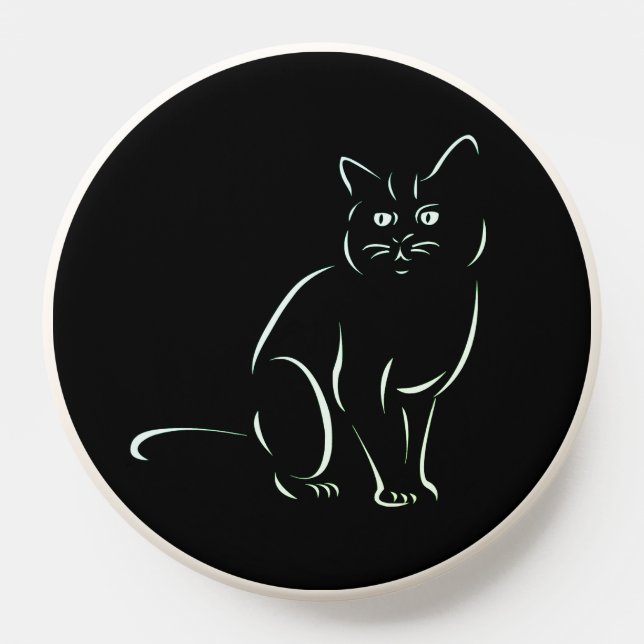 Simply White Kitty Cat PopSocket (Popsocket)