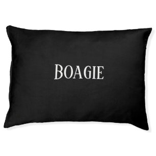 Simply Your Pet's Name Personalized Text Pet Bed