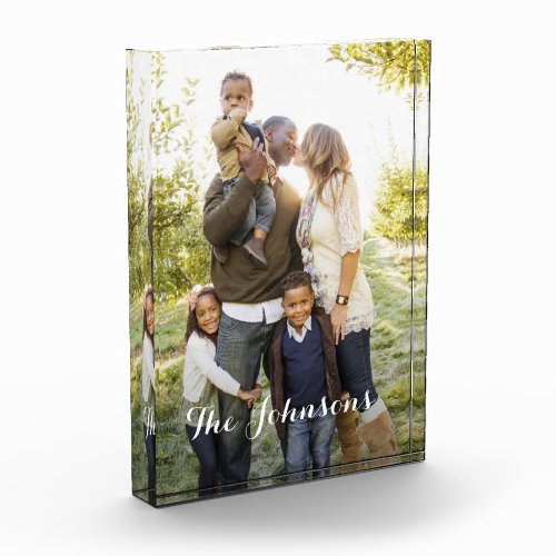Simply Yours Personalized Acrylic Photo Block