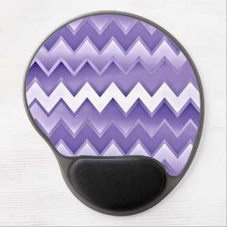 Simply ZigZag - Purple Gel Mouse Pad