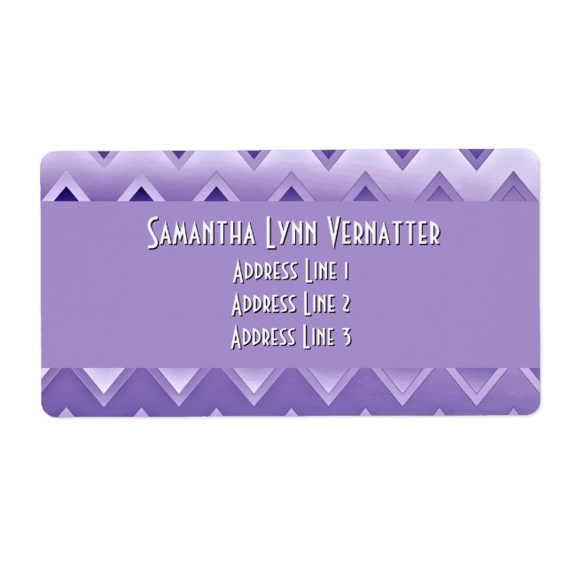 Simply ZigZag - Purple Label (Front)