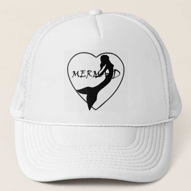 SimplyTonjia Mermaid Love Trucker Hat (Front)