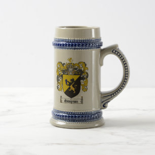 Simpson Coat of Arms Stein