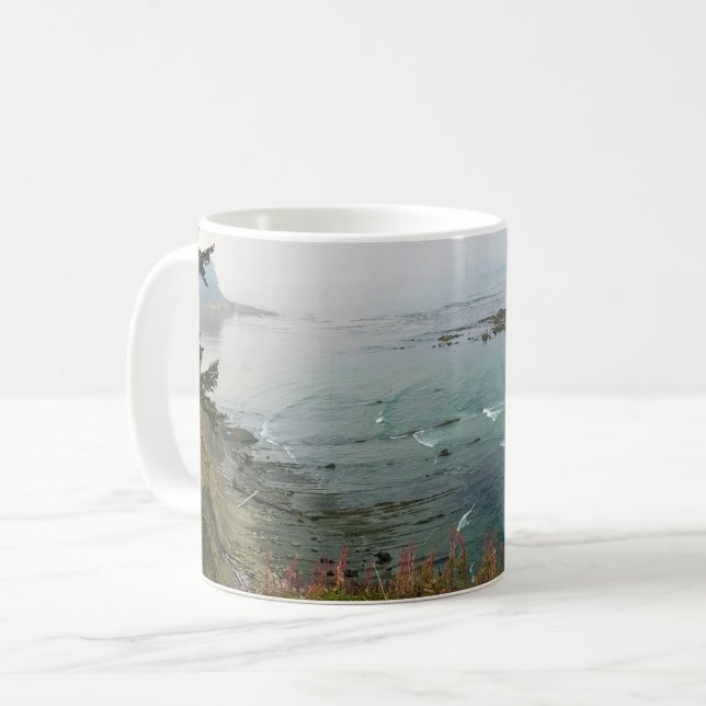 Simpson Reef Overlook, Oregon Coast Coffee Mug (Front Left)