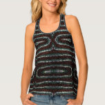 Simulated Beaded Print Design Tank Top at Zazzle