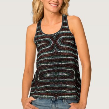 Simulated Beaded Print Design Tank Top by sequindreams at Zazzle