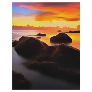 Simulated illustration of painting, flyer Simulated illustration of painting, flyer