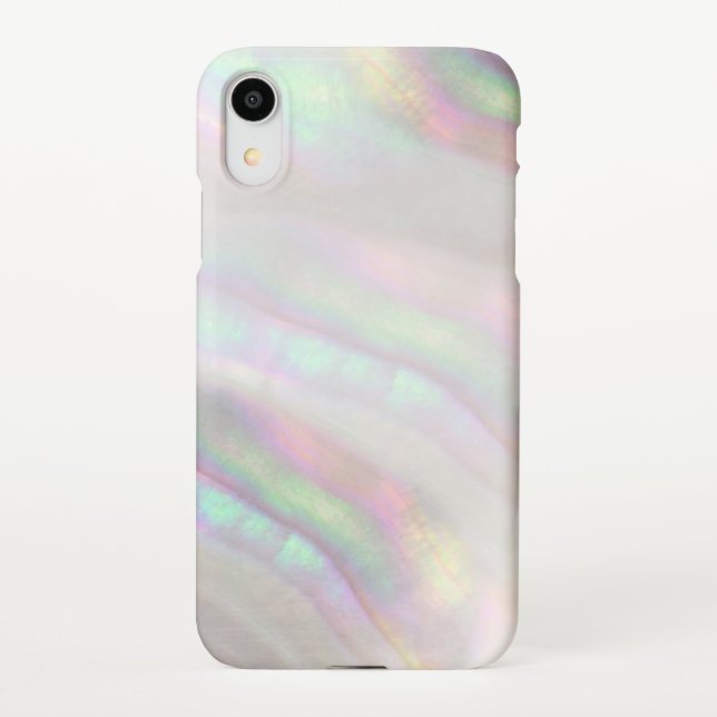 simulated iridescent shell iPhone case (Back)