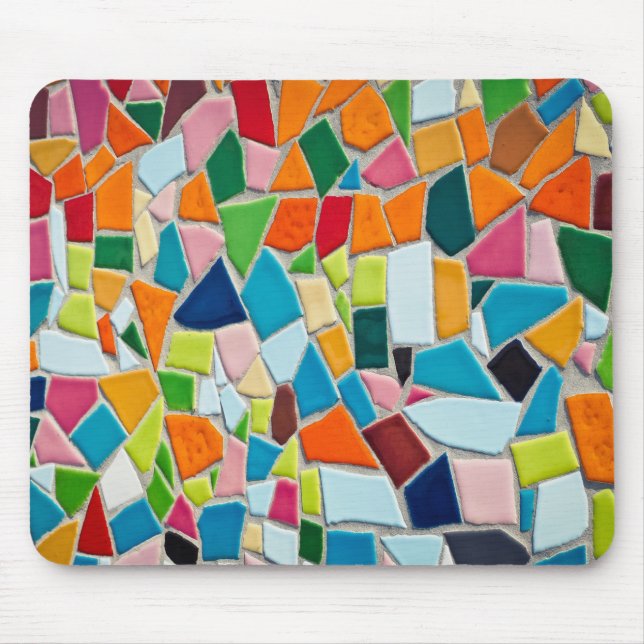 Simulated Mosaic Wall Mouse Pad (Front)