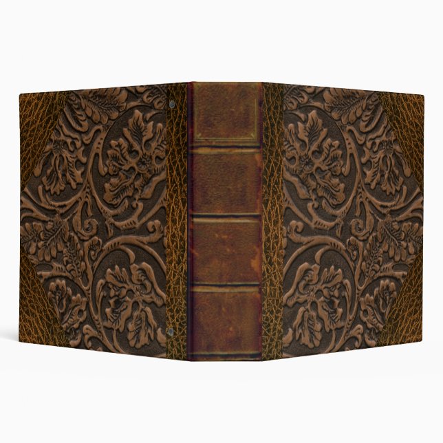 Simulated Saddle Leather 1 - 2" Binder (Background)