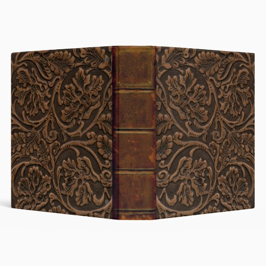 Simulated Saddle Leather 2 - 1.5" Binder
